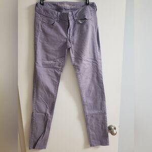 American Eagle Violet Skinny Jeans in Size 6 Long